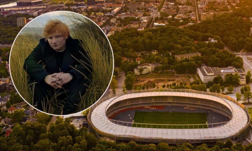 Edo Sheerano koncertas – Dariaus ir Girėno stadione