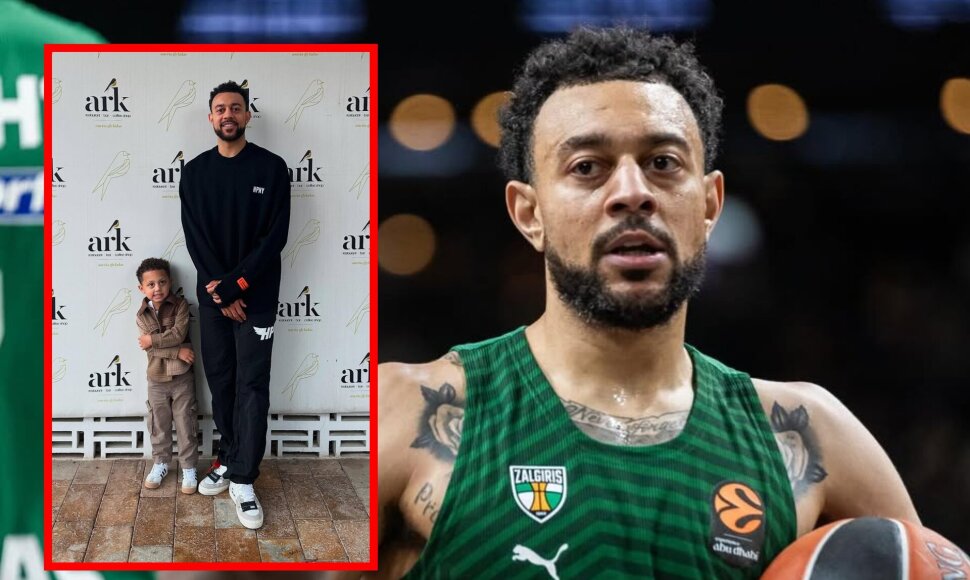 Nigel Williams-Goss su sūnum