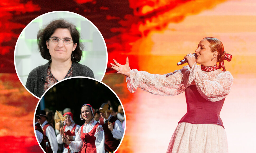 Lietuvių liaudies dainos kaip mink&scaron;toji galia