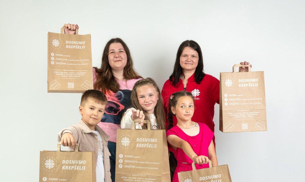 Caritas pradeda Dosnumo krepšelio iniciatyvą