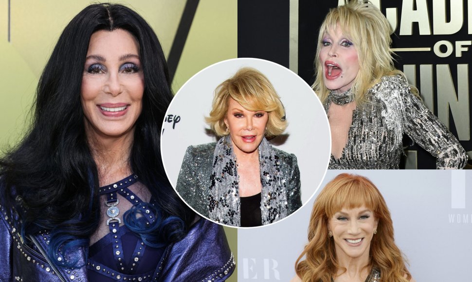 Cher, Dolly Parton, Joan Rivers, Kathy Griffin
