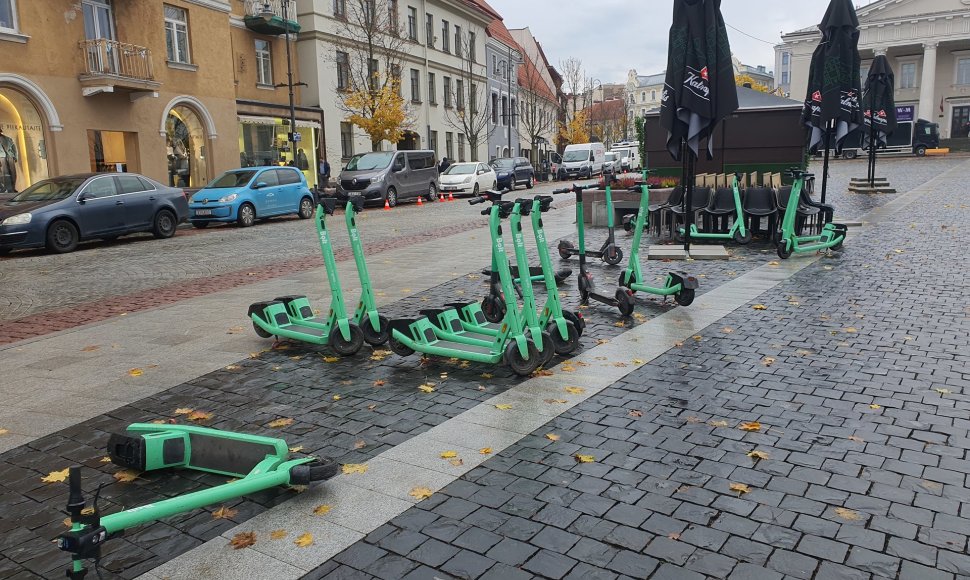 Elektriniai paspirtukai Vilniuje