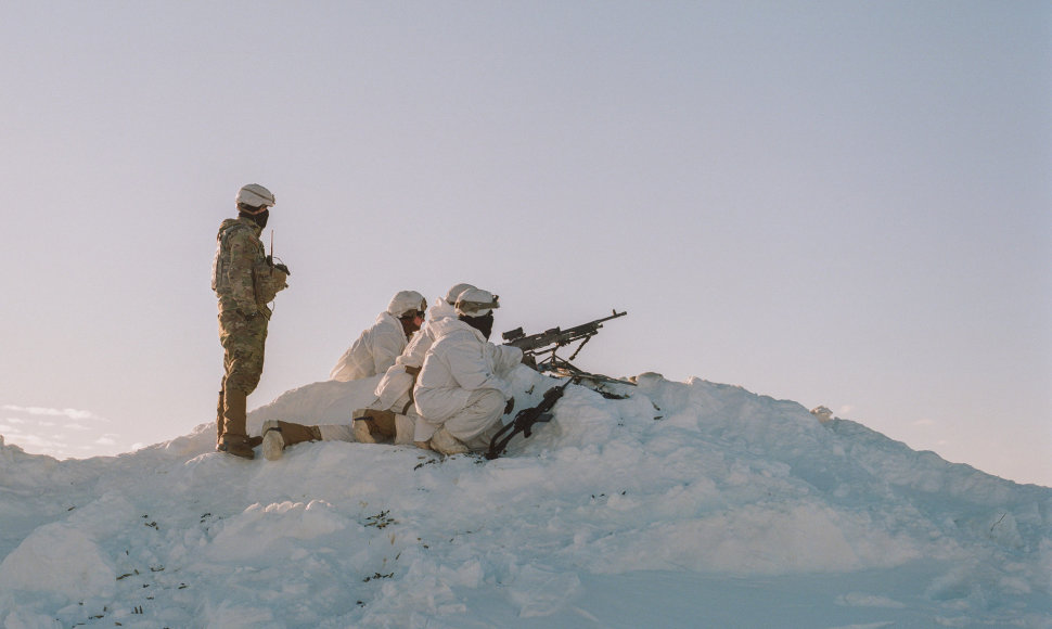 JAV kariai pratybose Arktyje