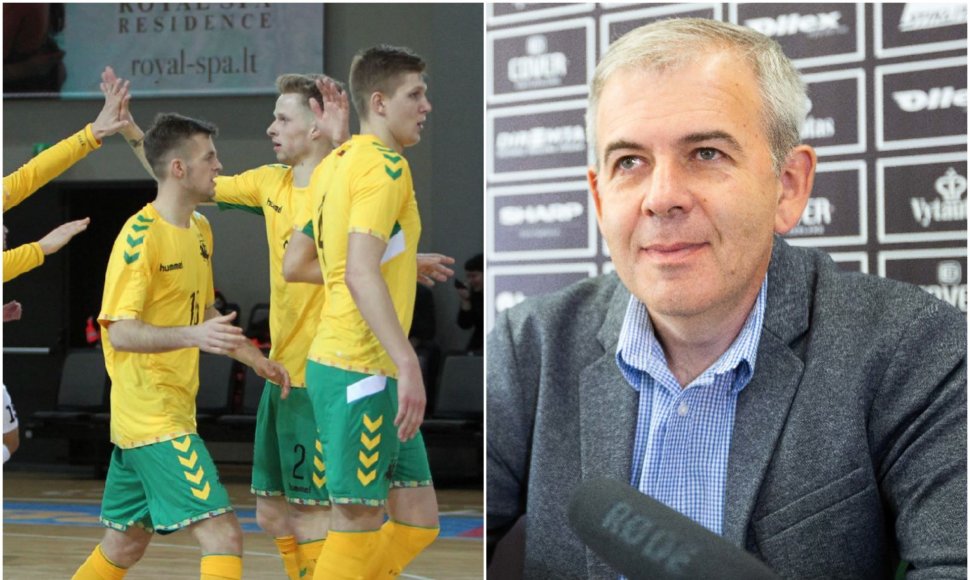 Lietuvos salės futbolo rinktinė ruošiasi kitąmet vykstančiam pasaulio čempionatui