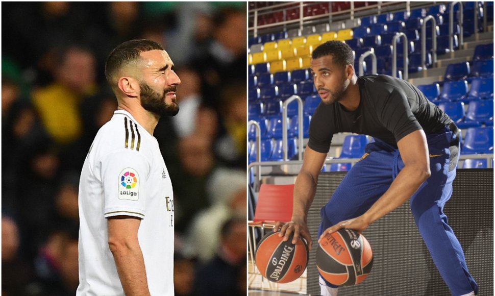 Karimas Benzema ir Brandonas Daviesas