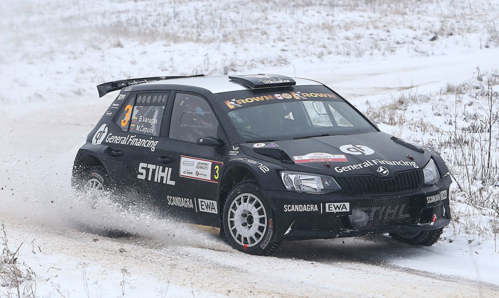 „Winter Rally 2018“ antras greičio ruožas