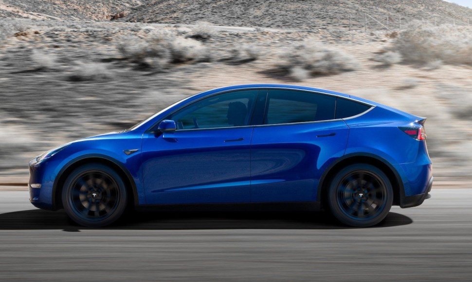 „Tesla Model Y“ pristatymas