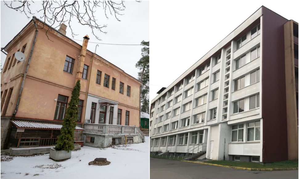 Buvusi Vilniaus infekcinė ligoninė ir buvęs studentų bendrabutis