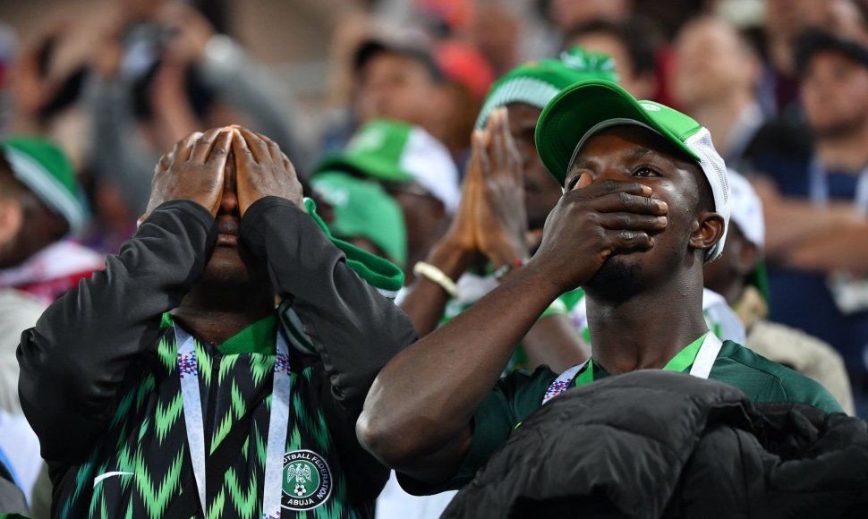 Nigerijos futbolo rinktinės sirgaliai