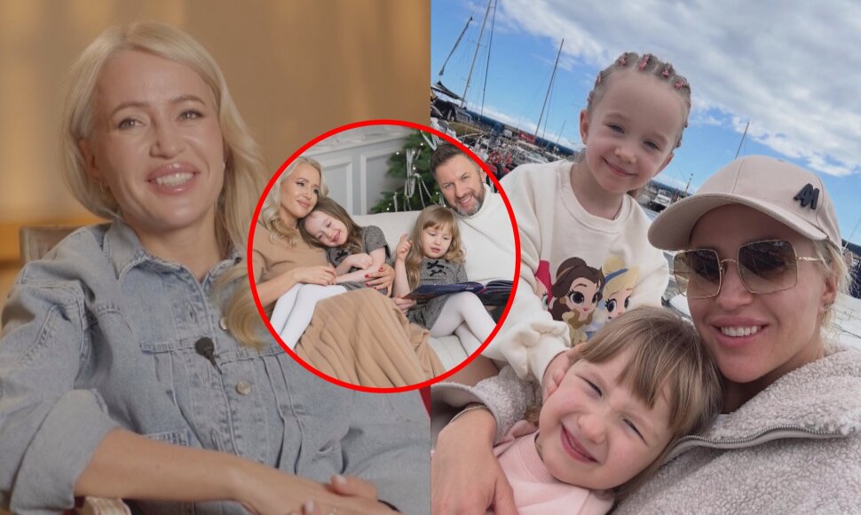 Elena Puidokaitė su &scaron;eima
