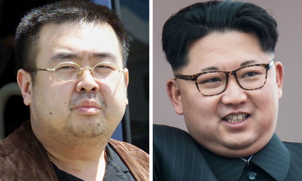 Kim Jong Namas ir Kim Jong Unas