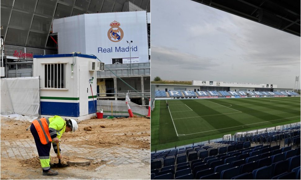 Madrido „Real“ persikels į 14 kartų mažesnį stadioną