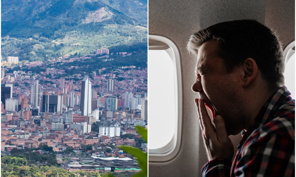 Lėktuve užmigęs lietuvis neteko telefono: netrukus pamatė, kad jo banko sąskaitą tuština Kolumbijoje