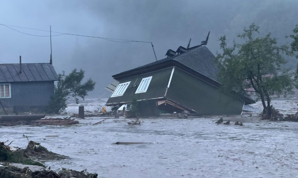 Potvynis Rumunijoje / - / AFP