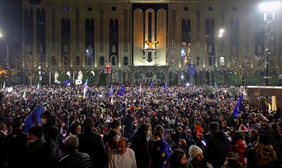 Protestas Tbilisyje