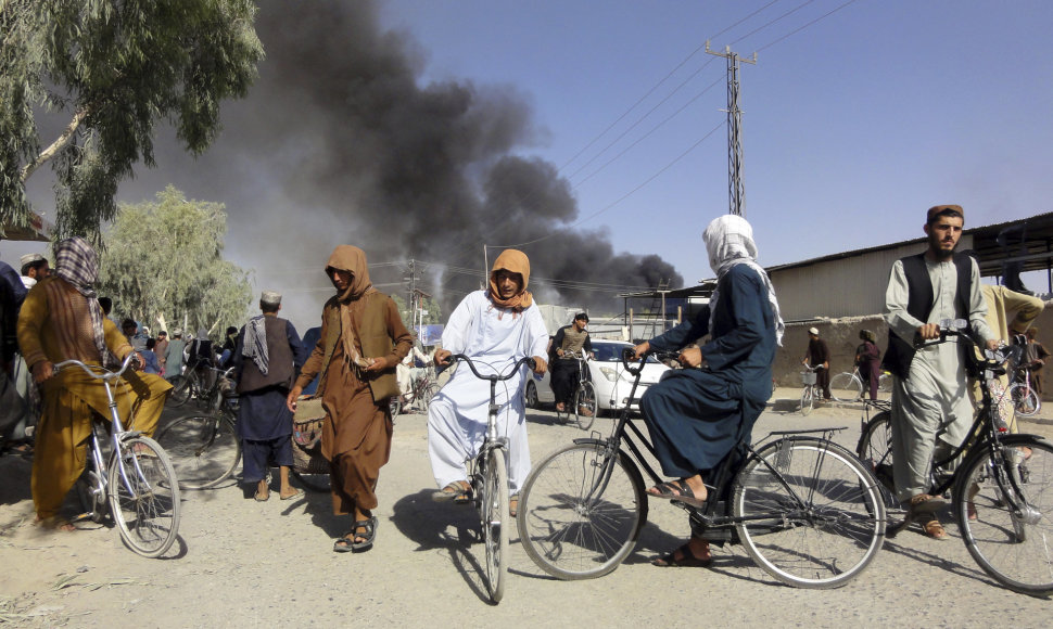 Talibanas sėkmingai užima vis didesnę Afganistano teritoriją