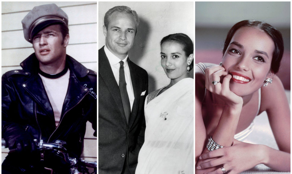 Marlonas Brando ir aktorė Anna Kashfi