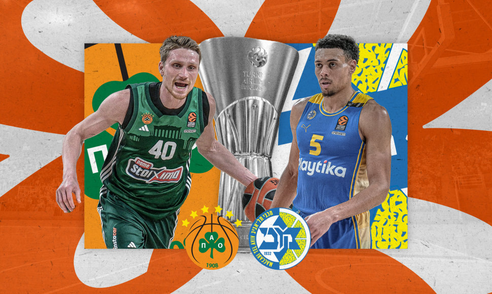 Atėnų „Panathinaikos“ ir Tel Avivo „Maccabi“ ketvirtfinalio serijos intrigos