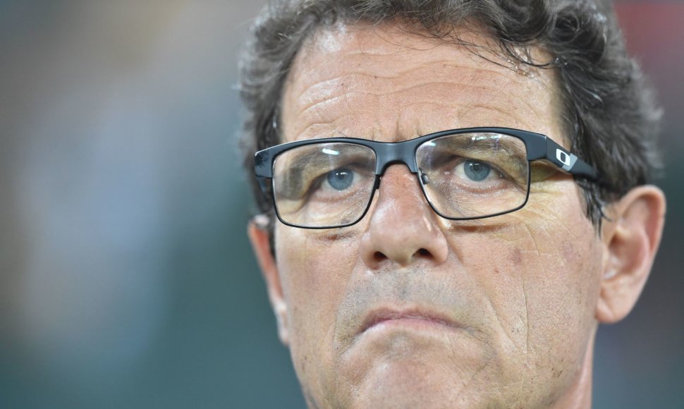 Rusijos futbolo rinktinės treneris Fabio Capello