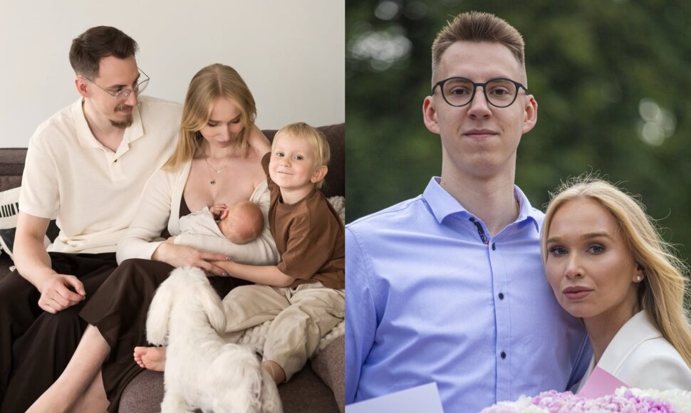 Arnoldas Kulboka su žmona Gitana
