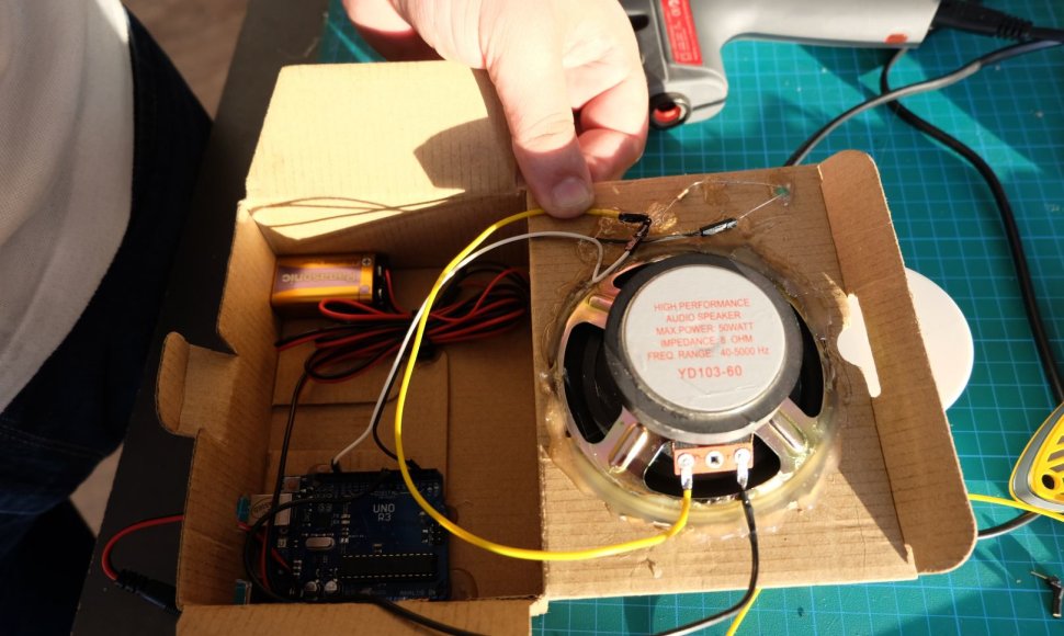 Belaidžio ryšio detektoriaus prototipo kūrimas