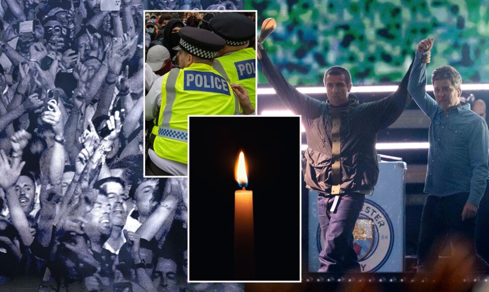 &bdquo;Oasis&ldquo; koncerto akimirkos, policija (asociatyvi nuotr.)