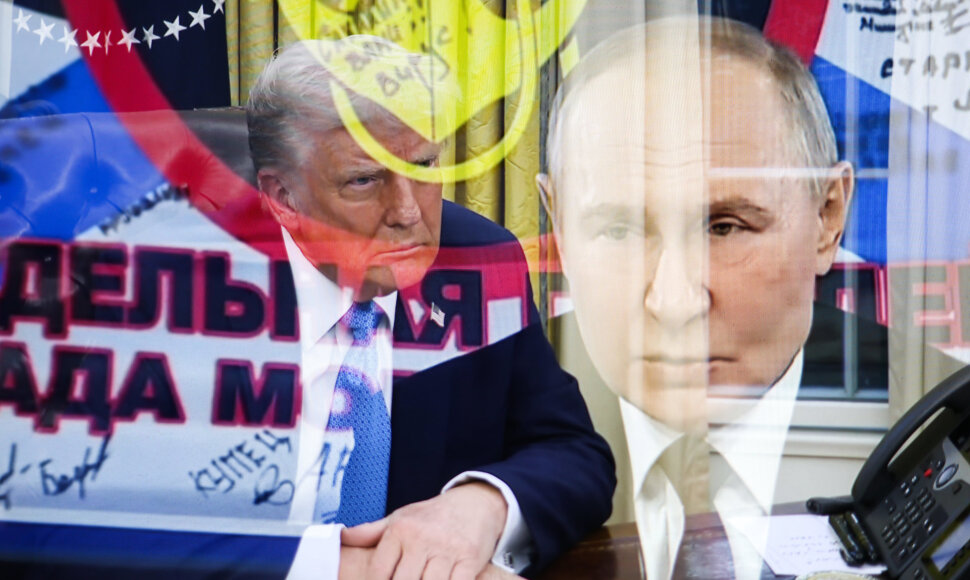 Vladimiras Putinas ir Donaldas Trumpas