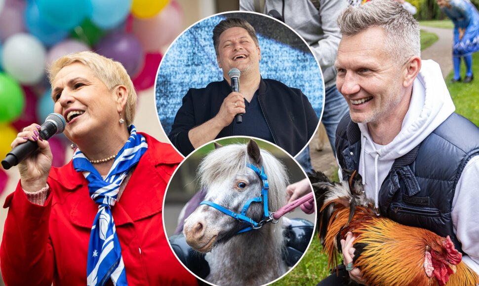 Spalvinga vaikų diena Santaros klinikose