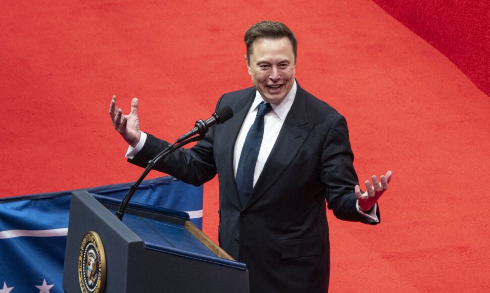 Technologijų magnatas Elonas Muskas / K.C. Alfred / ZUMAPRESS.com