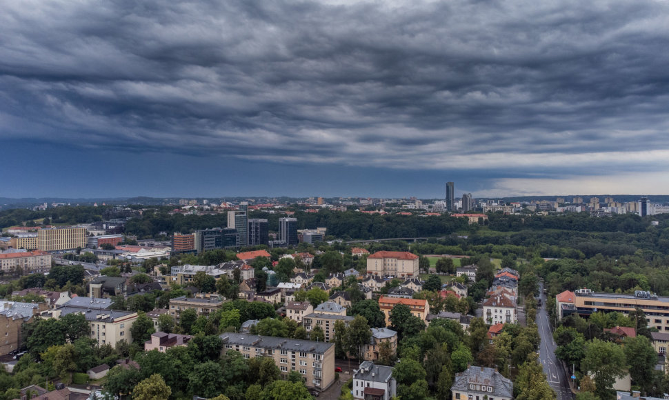 Lietus Vilniuje