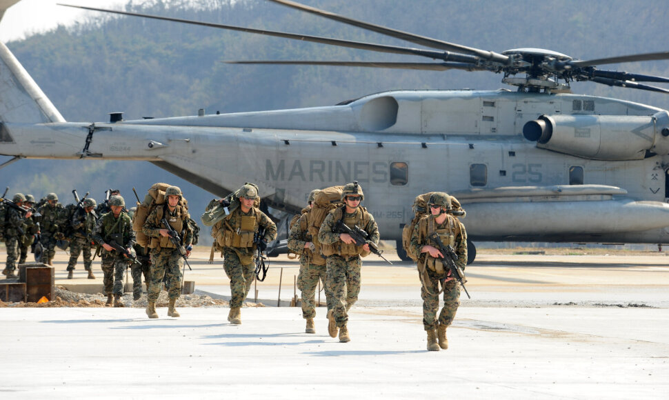 JAV jūrų pėstininkai