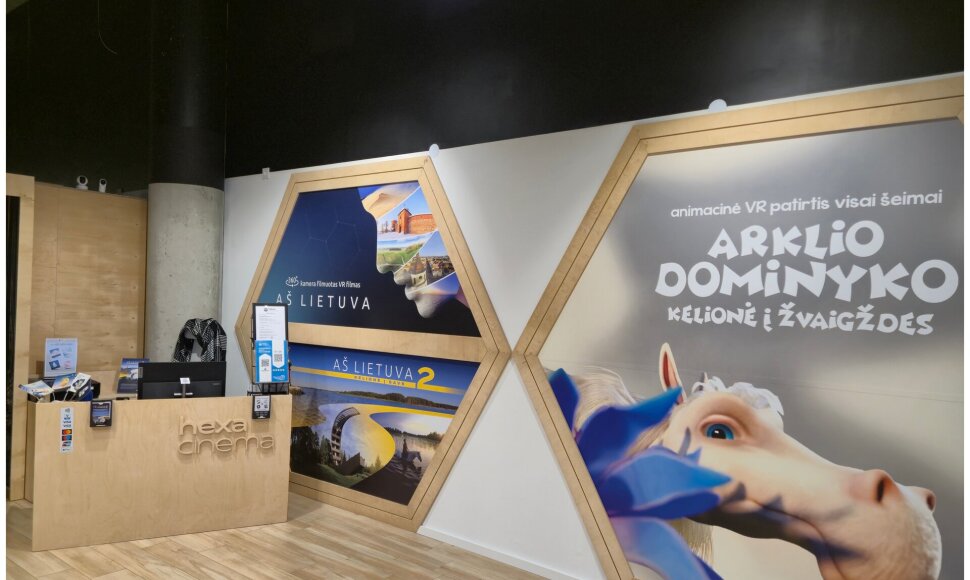 Nuo šiol „Hexa Cinema“ rasite „Vilnius Outlet“