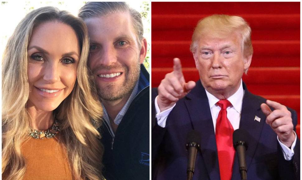 Ericas Trumpas, Lara Trump ir Donaldas Trumpas