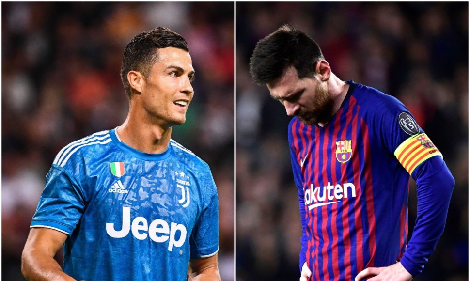 Cristano Ronaldo ir Lionelis Messi