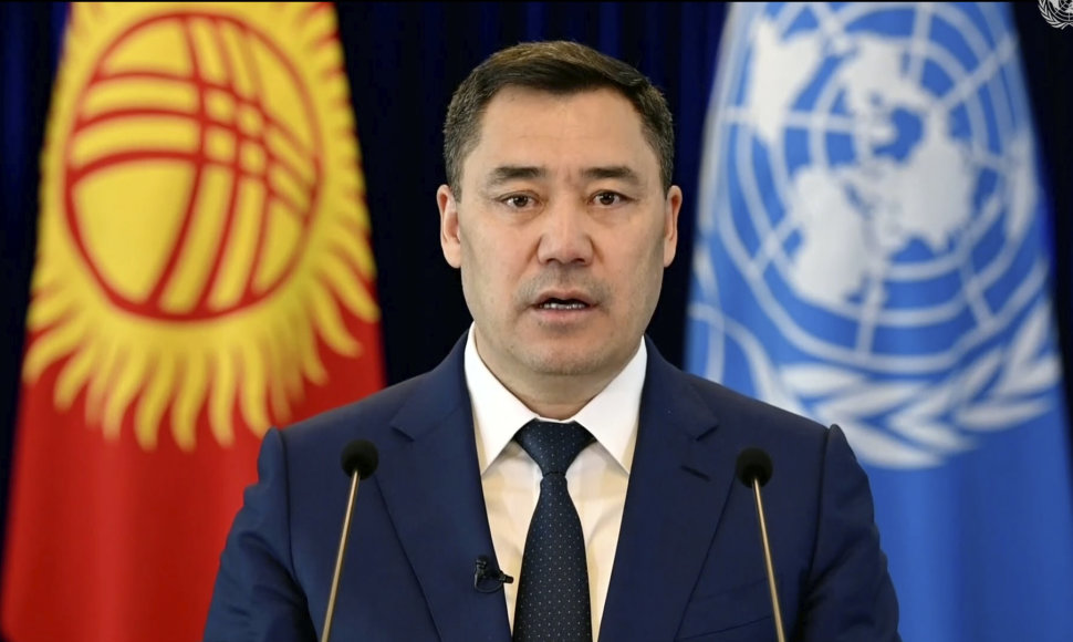 Kirgizijos prezidentas Sadyras Žaparovas