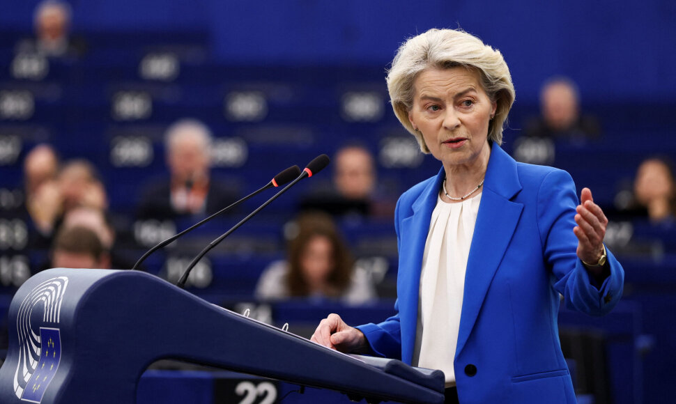 Ursula von der Leyen / Yves Herman / REUTERS