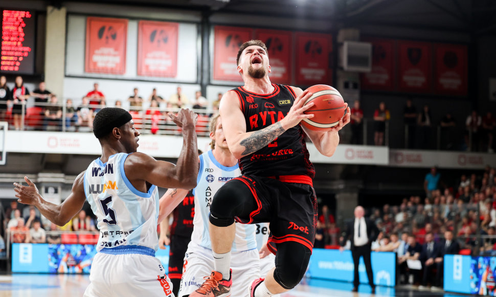 LKL pusfinalio pirmosios rungtynės: Vilniaus „Rytas“ – Jonavos „CBet“