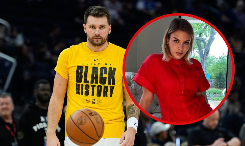 Luka Dončičius ir Anamaria Goltes