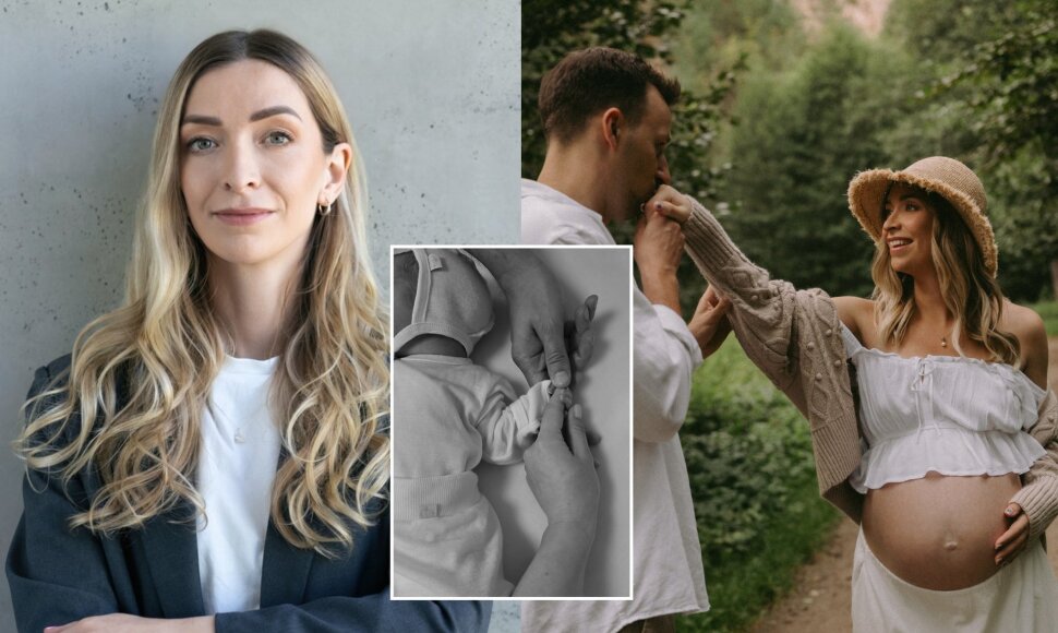 Beatričė Skardžė su vyru Arnu