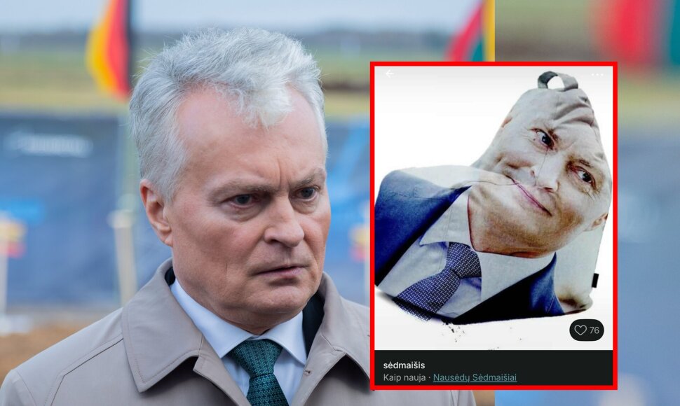 Gitanas Nausėda, sėdmaišis