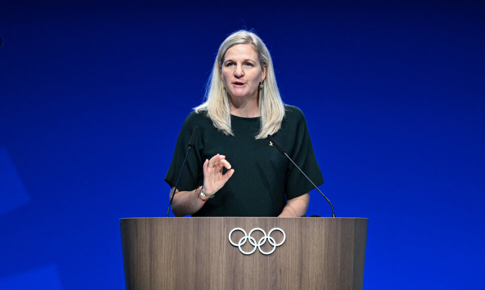 IOC prezidentė Kirsty Coventry