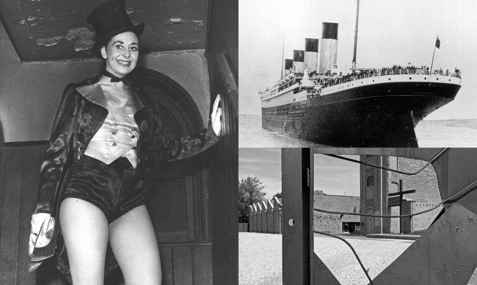 Dorothy Gibson, RMS „Titanikas“, nacių kalėjimas