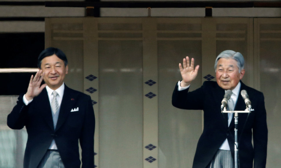 Japonijos sosto įpėdinis princas Naruhito 