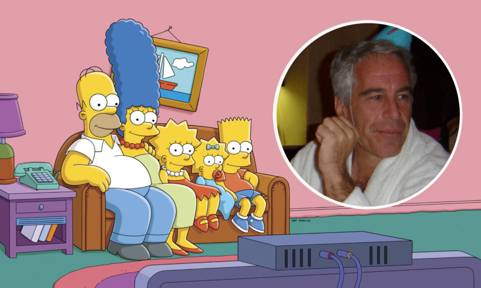 Dar viena „Simpsonų“ pranašystė? Gerbėjai sako – serialas numatė Epsteino salos skandalą