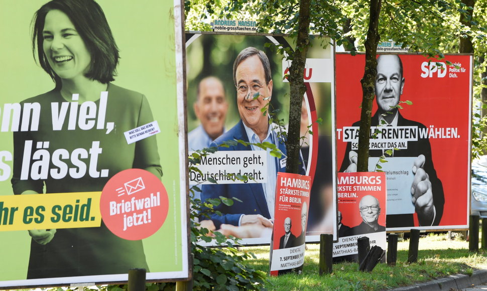 Politinių partijų plakatai Vokietijoje