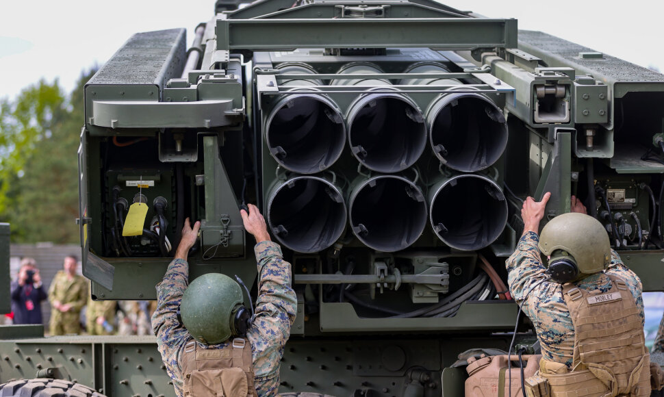 Pratybos su HIMARS