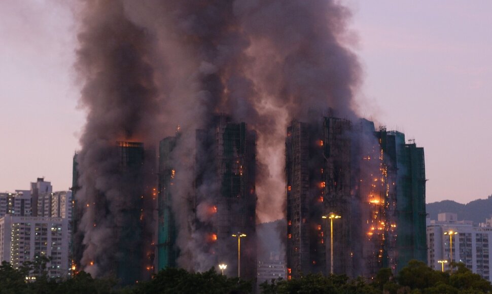 &bdquo;Wang Fuk Court&ldquo; / TOMMY WANG / AFP