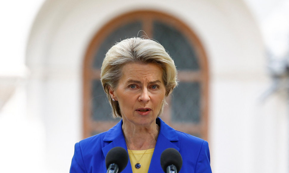 Europos Komisijos pirmininkė Ursula von der Leyen