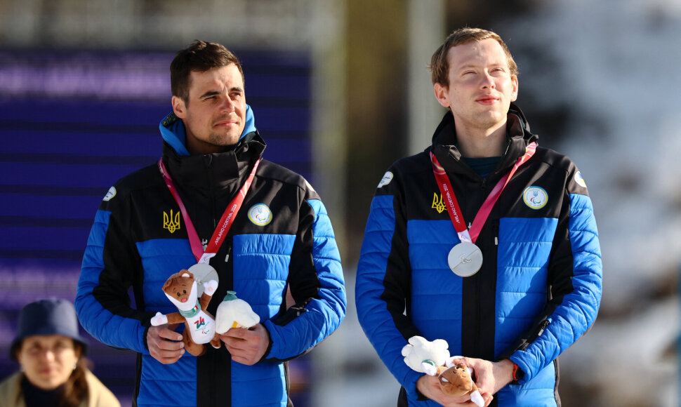 Vitalijus Trušas (kairėje, M.Muraškovskio vedlys) Maksimas Muraškovskis (dešinėje)