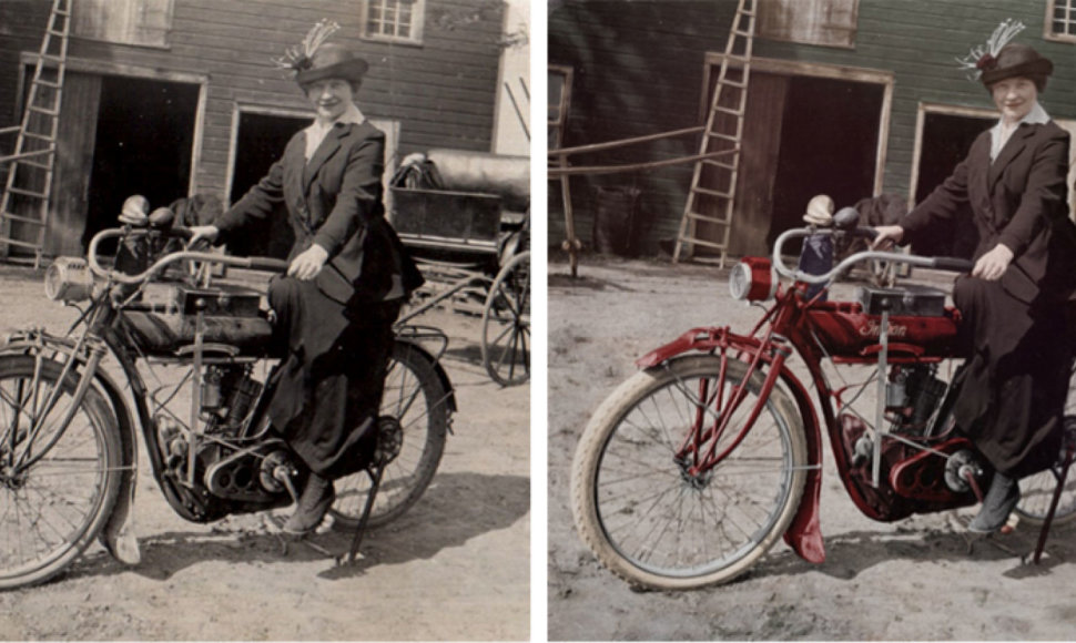 Dviratė brangenybė – motociklas, 1911 m.